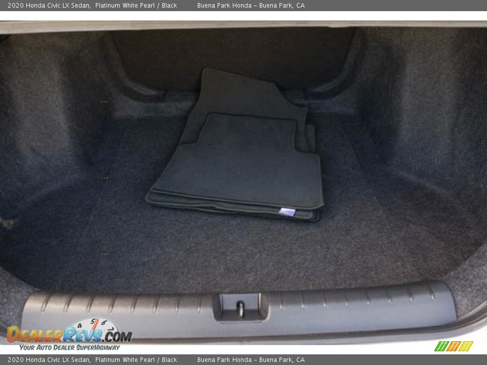 2020 Honda Civic LX Sedan Platinum White Pearl / Black Photo #20
