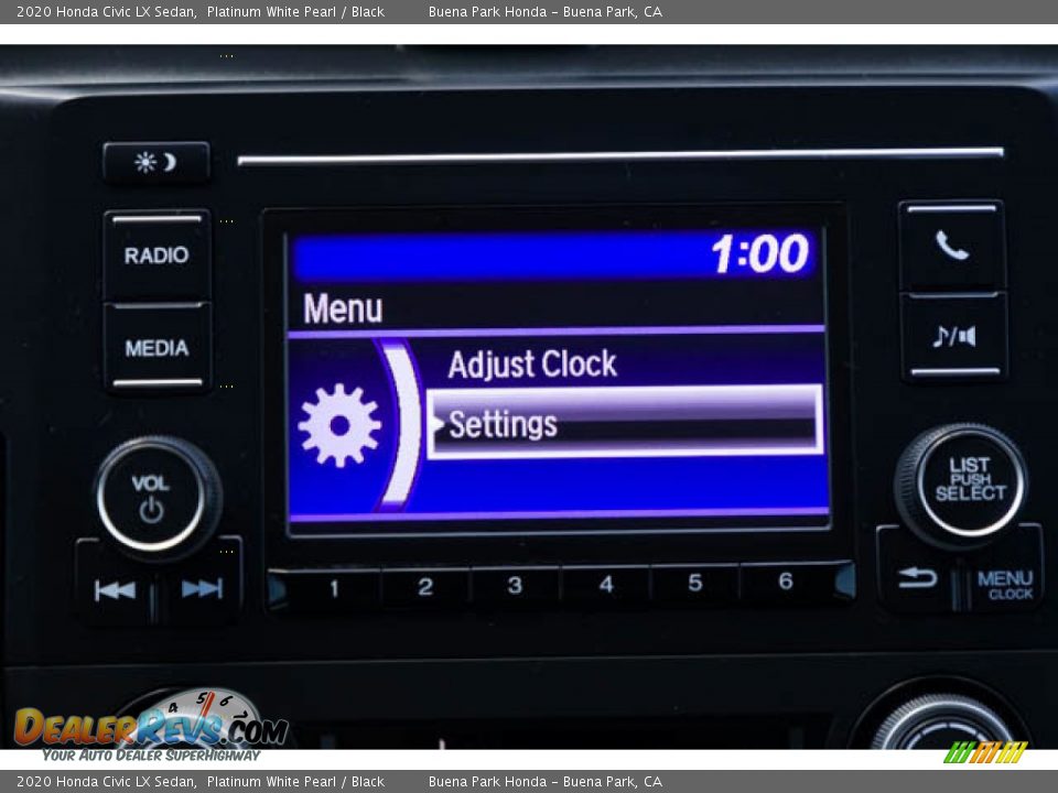 2020 Honda Civic LX Sedan Platinum White Pearl / Black Photo #26