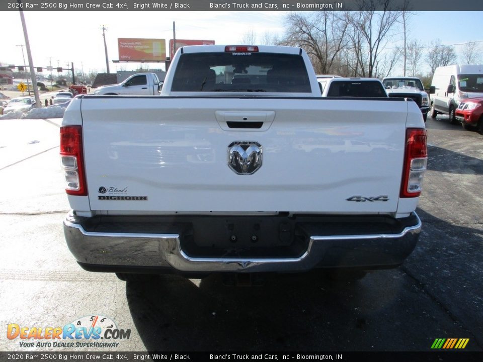 2020 Ram 2500 Big Horn Crew Cab 4x4 Bright White / Black Photo #33