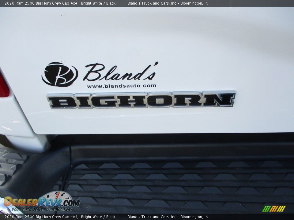 2020 Ram 2500 Big Horn Crew Cab 4x4 Bright White / Black Photo #34