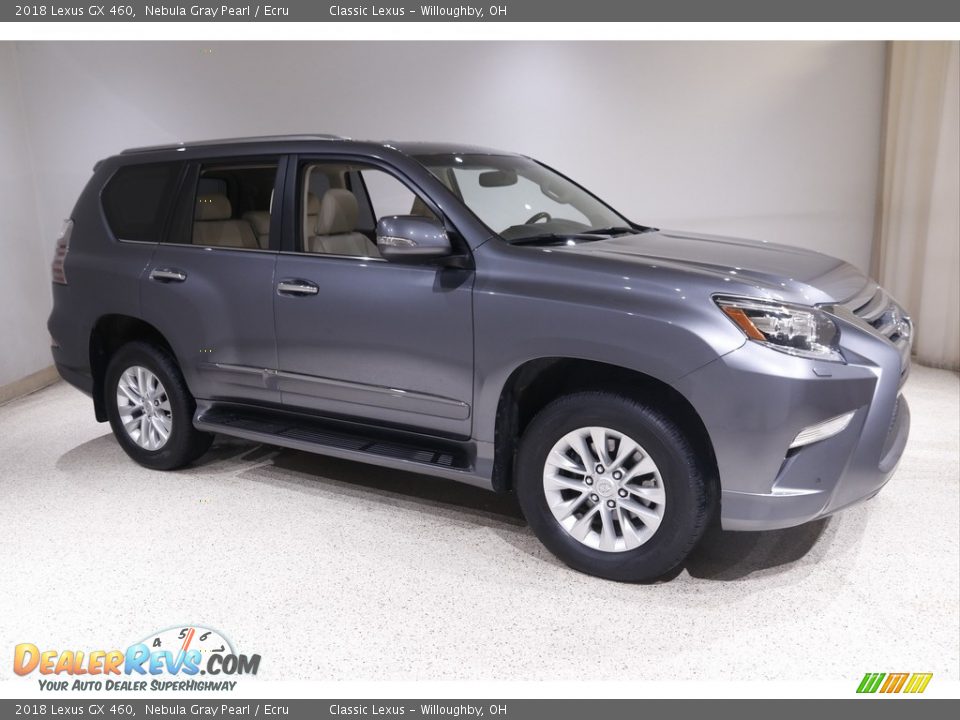 2018 Lexus GX 460 Nebula Gray Pearl / Ecru Photo #1