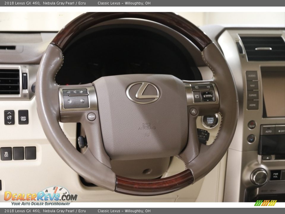 2018 Lexus GX 460 Nebula Gray Pearl / Ecru Photo #7