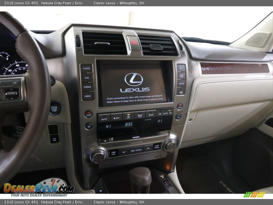 2018 Lexus GX 460 Nebula Gray Pearl / Ecru Photo #9