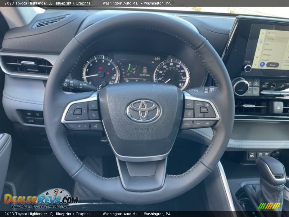 2023 Toyota Highlander LE Steering Wheel Photo #10