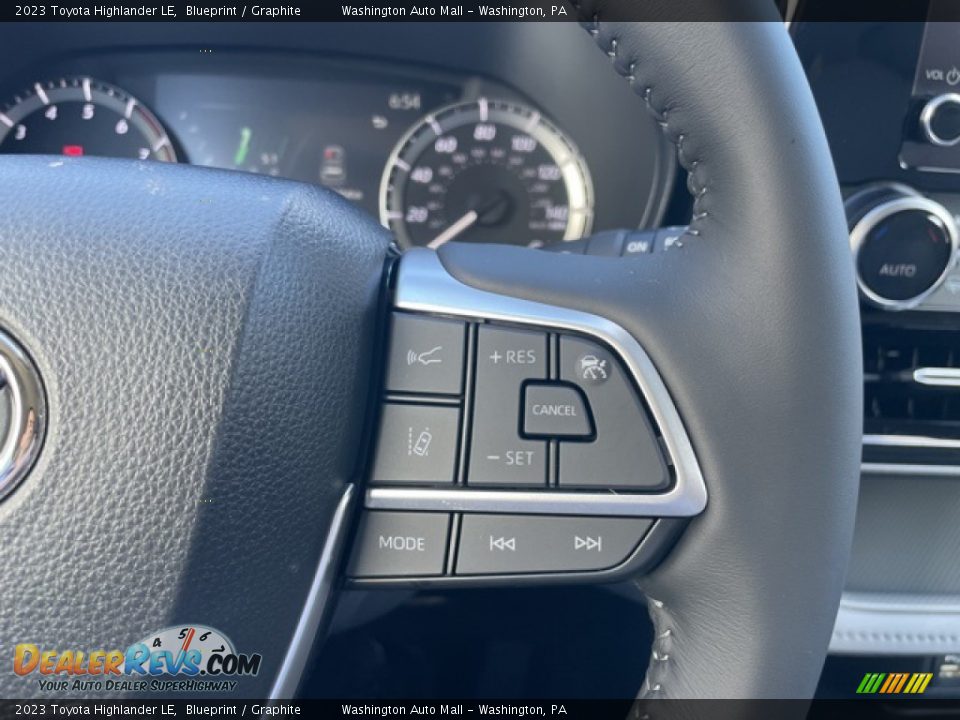 2023 Toyota Highlander LE Steering Wheel Photo #20