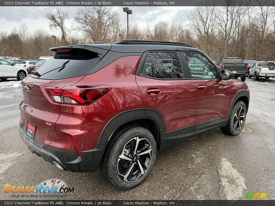 2023 Chevrolet TrailBlazer RS AWD Crimson Metallic / Jet Black Photo #3