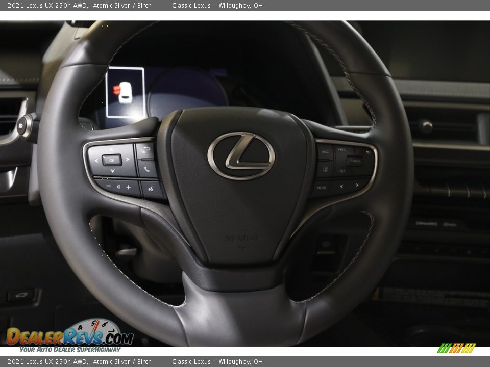 2021 Lexus UX 250h AWD Steering Wheel Photo #7