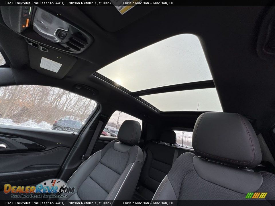 Sunroof of 2023 Chevrolet TrailBlazer RS AWD Photo #16