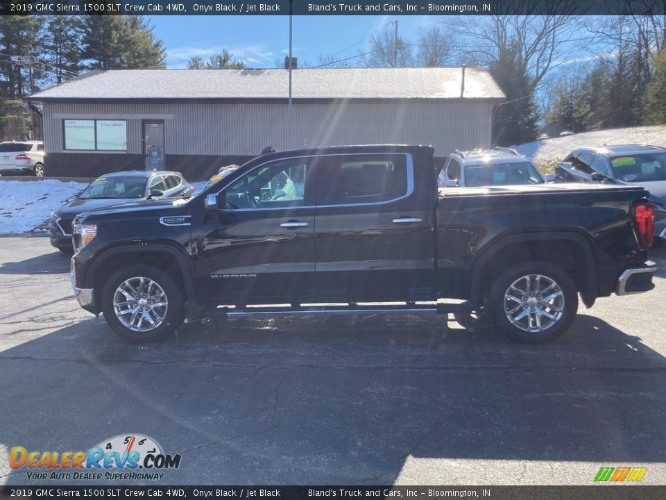 2019 GMC Sierra 1500 SLT Crew Cab 4WD Onyx Black / Jet Black Photo #1