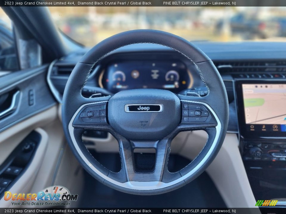 2023 Jeep Grand Cherokee Limited 4x4 Steering Wheel Photo #13