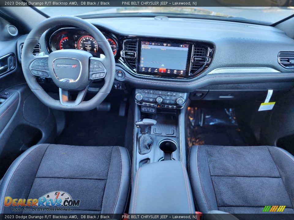 Dashboard of 2023 Dodge Durango R/T Blacktop AWD Photo #9