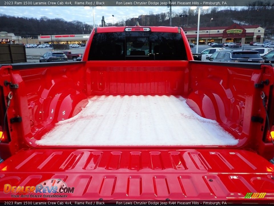 2023 Ram 1500 Laramie Crew Cab 4x4 Flame Red / Black Photo #5