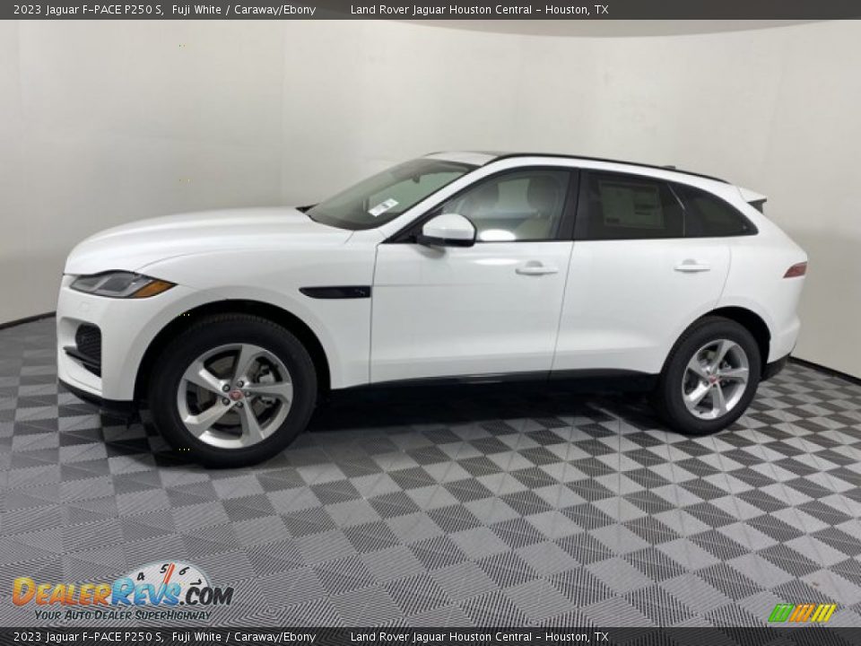 2023 Jaguar F-PACE P250 S Fuji White / Caraway/Ebony Photo #6