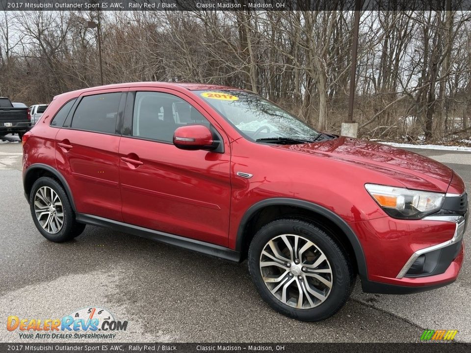 Front 3/4 View of 2017 Mitsubishi Outlander Sport ES AWC Photo #4