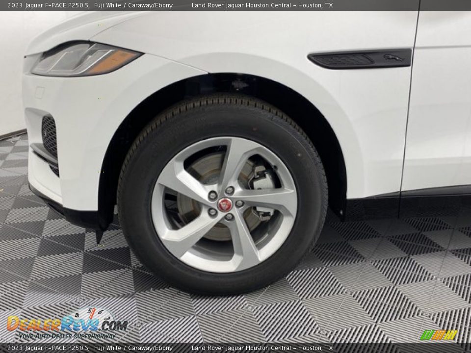 2023 Jaguar F-PACE P250 S Fuji White / Caraway/Ebony Photo #9