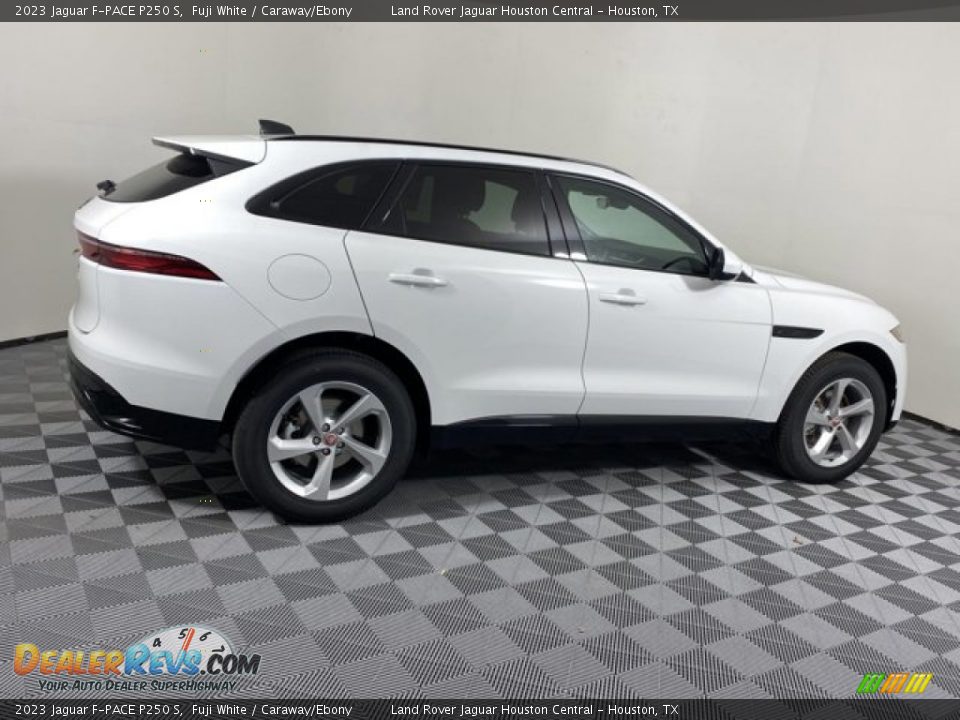 2023 Jaguar F-PACE P250 S Fuji White / Caraway/Ebony Photo #11