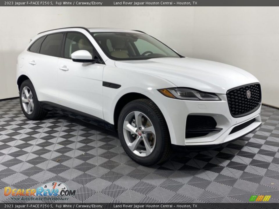 2023 Jaguar F-PACE P250 S Fuji White / Caraway/Ebony Photo #12