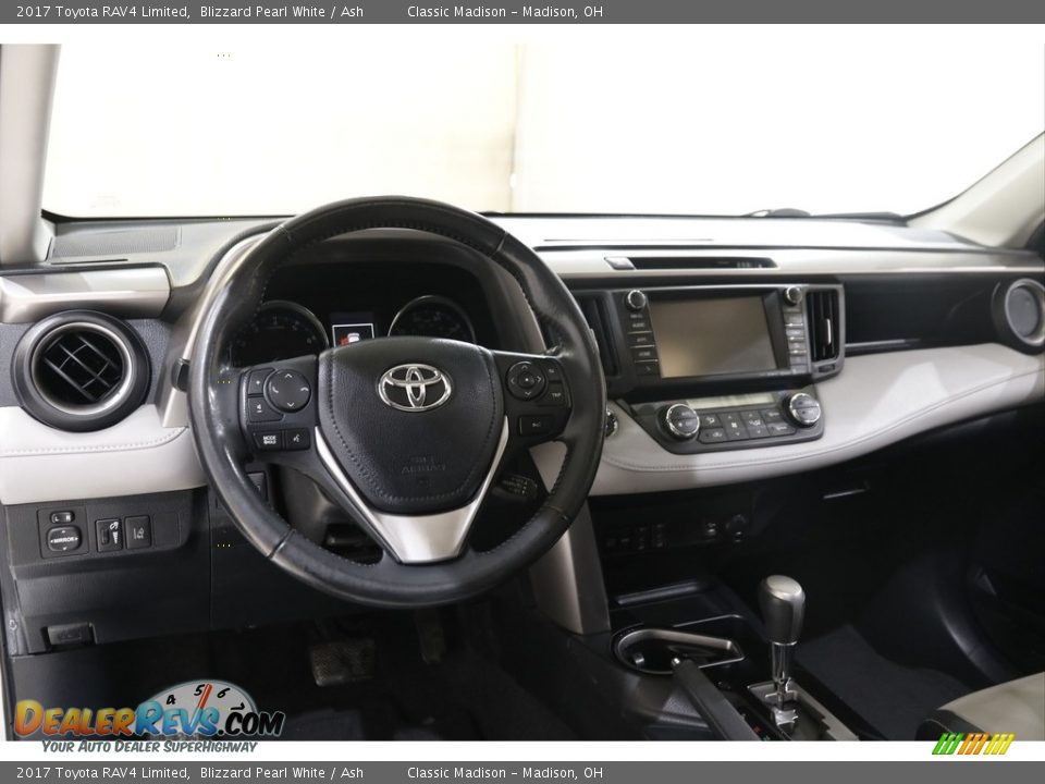 Dashboard of 2017 Toyota RAV4 Limited Photo #6