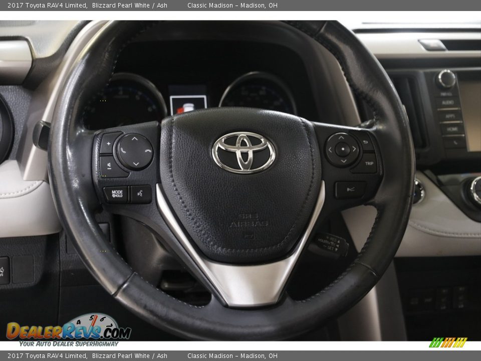 2017 Toyota RAV4 Limited Steering Wheel Photo #7