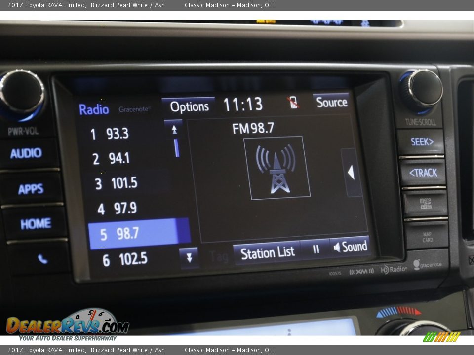 Audio System of 2017 Toyota RAV4 Limited Photo #10