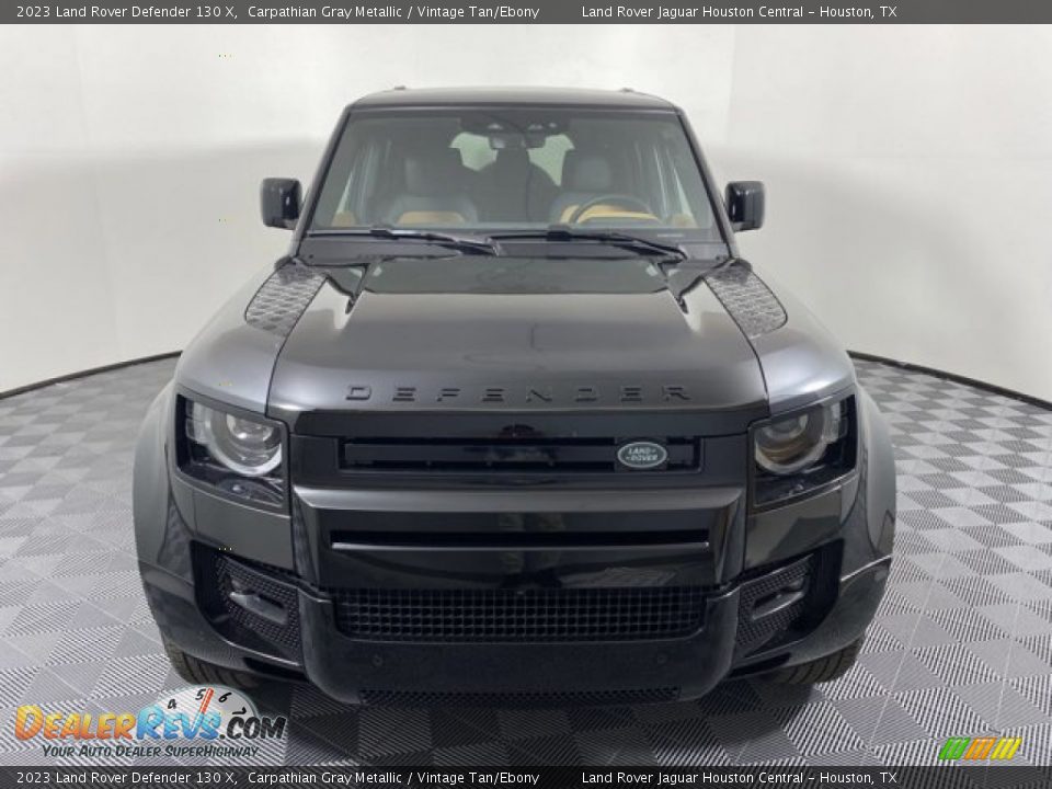 2023 Land Rover Defender 130 X Carpathian Gray Metallic / Vintage Tan/Ebony Photo #8