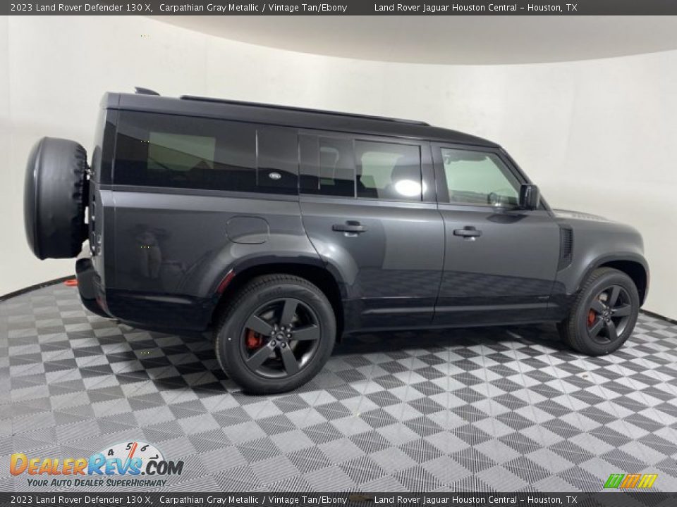 2023 Land Rover Defender 130 X Carpathian Gray Metallic / Vintage Tan/Ebony Photo #11