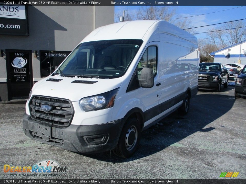 2020 Ford Transit Van 250 HR Extended Oxford White / Ebony Photo #2