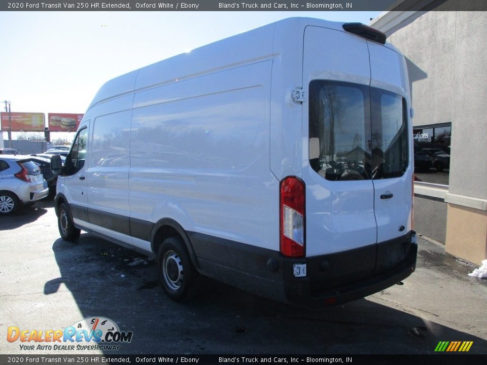 2020 Ford Transit Van 250 HR Extended Oxford White / Ebony Photo #3