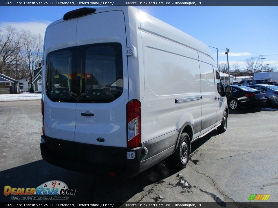 2020 Ford Transit Van 250 HR Extended Oxford White / Ebony Photo #4