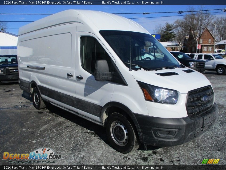 2020 Ford Transit Van 250 HR Extended Oxford White / Ebony Photo #5