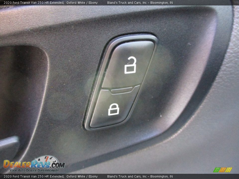 2020 Ford Transit Van 250 HR Extended Oxford White / Ebony Photo #8