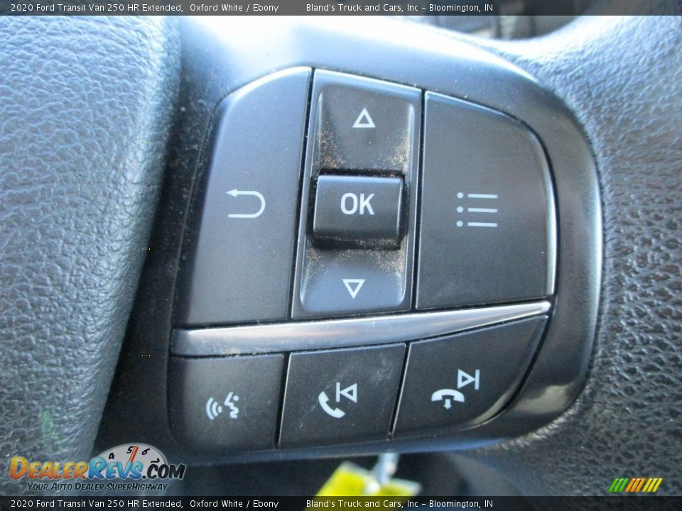 2020 Ford Transit Van 250 HR Extended Oxford White / Ebony Photo #15