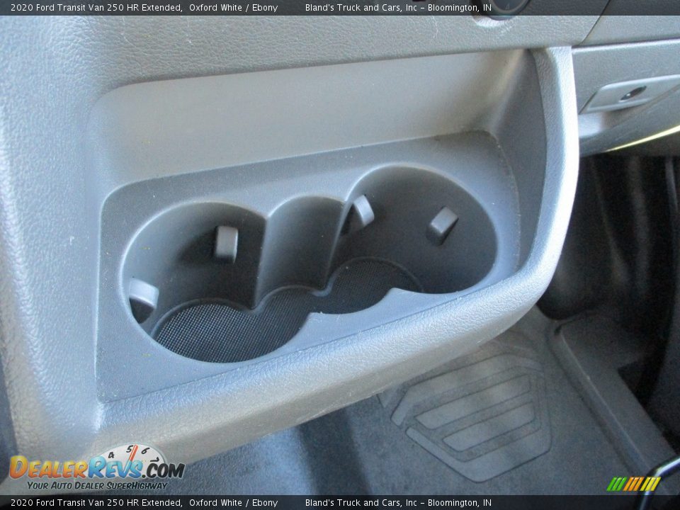 2020 Ford Transit Van 250 HR Extended Oxford White / Ebony Photo #20