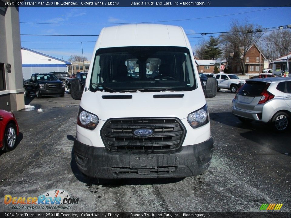 2020 Ford Transit Van 250 HR Extended Oxford White / Ebony Photo #21