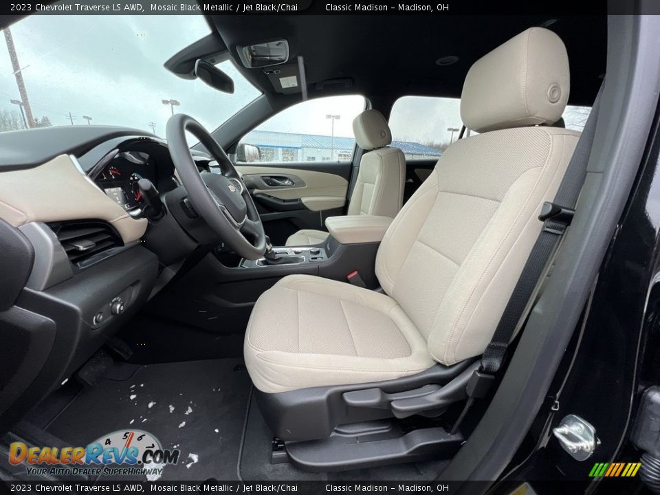 2023 Chevrolet Traverse LS AWD Mosaic Black Metallic / Jet Black/Chai Photo #6