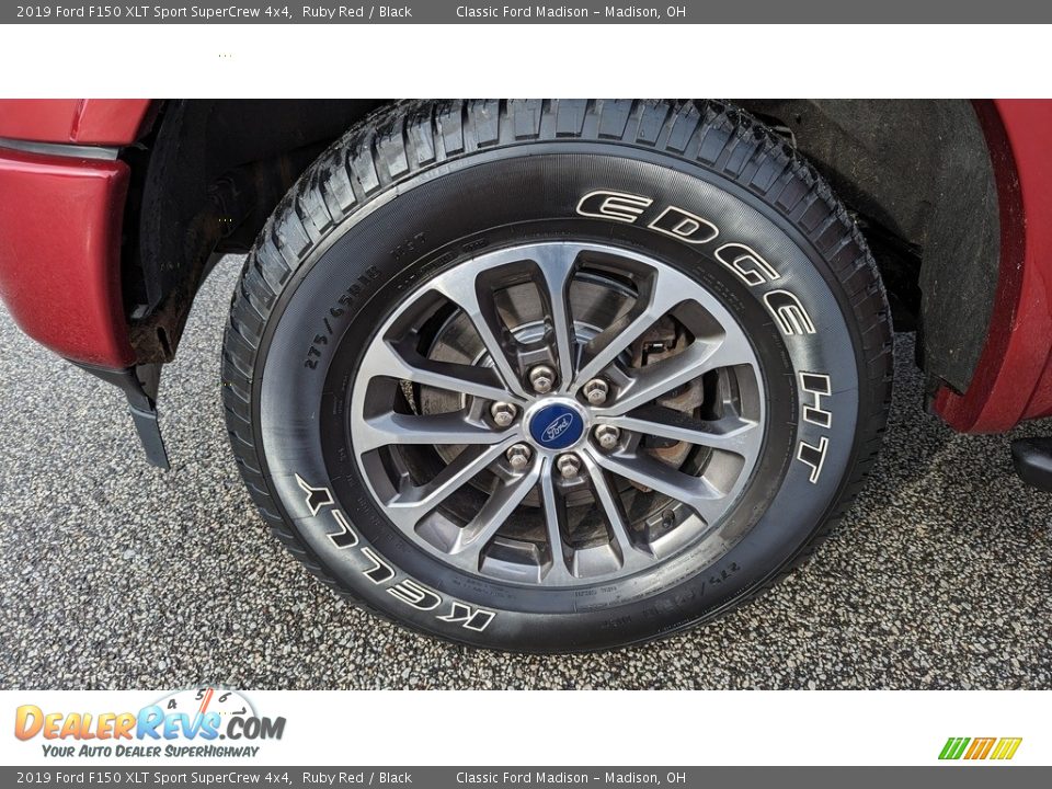 2019 Ford F150 XLT Sport SuperCrew 4x4 Ruby Red / Black Photo #19