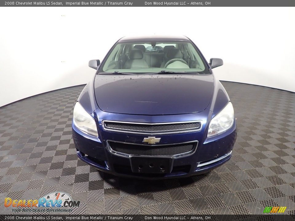 2008 Chevrolet Malibu LS Sedan Imperial Blue Metallic / Titanium Gray Photo #4