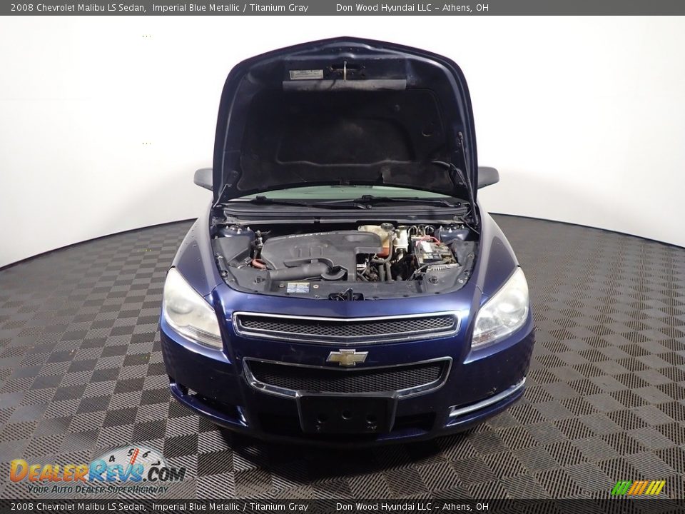2008 Chevrolet Malibu LS Sedan Imperial Blue Metallic / Titanium Gray Photo #5