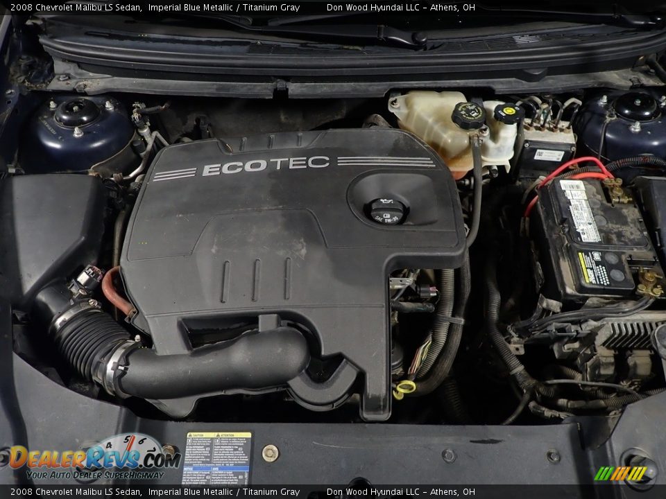 2008 Chevrolet Malibu LS Sedan Imperial Blue Metallic / Titanium Gray Photo #6