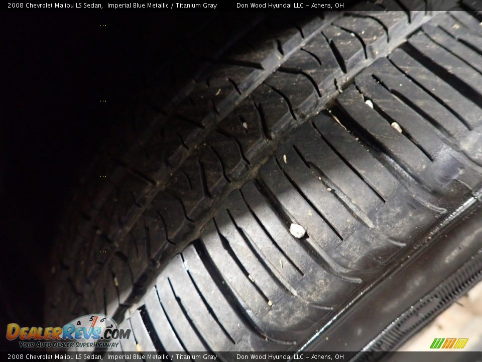 2008 Chevrolet Malibu LS Sedan Imperial Blue Metallic / Titanium Gray Photo #13