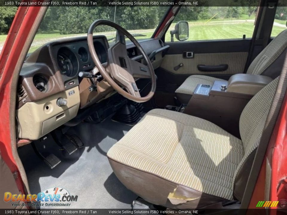 Tan Interior - 1983 Toyota Land Cruiser FJ60 Photo #2