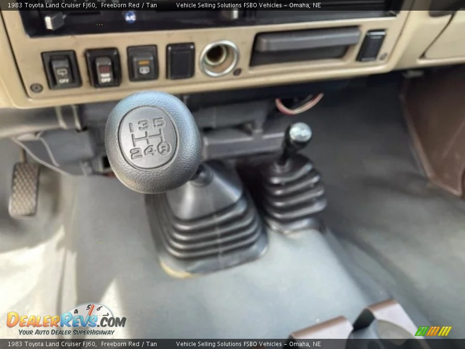 1983 Toyota Land Cruiser FJ60 Shifter Photo #11