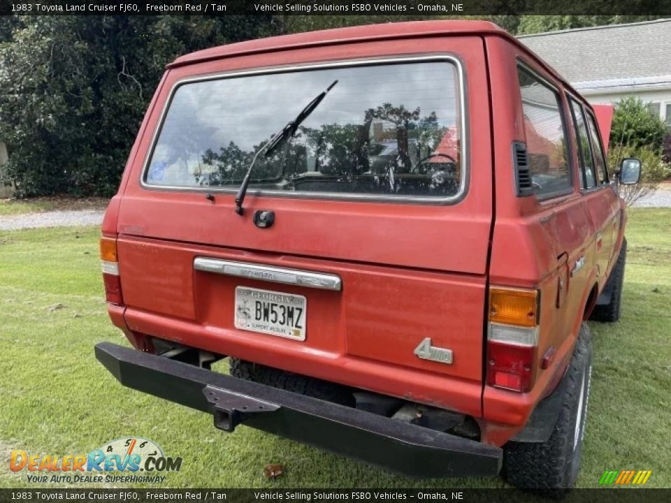 1983 Toyota Land Cruiser FJ60 Freeborn Red / Tan Photo #18