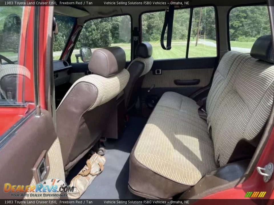 Rear Seat of 1983 Toyota Land Cruiser FJ60 Photo #21