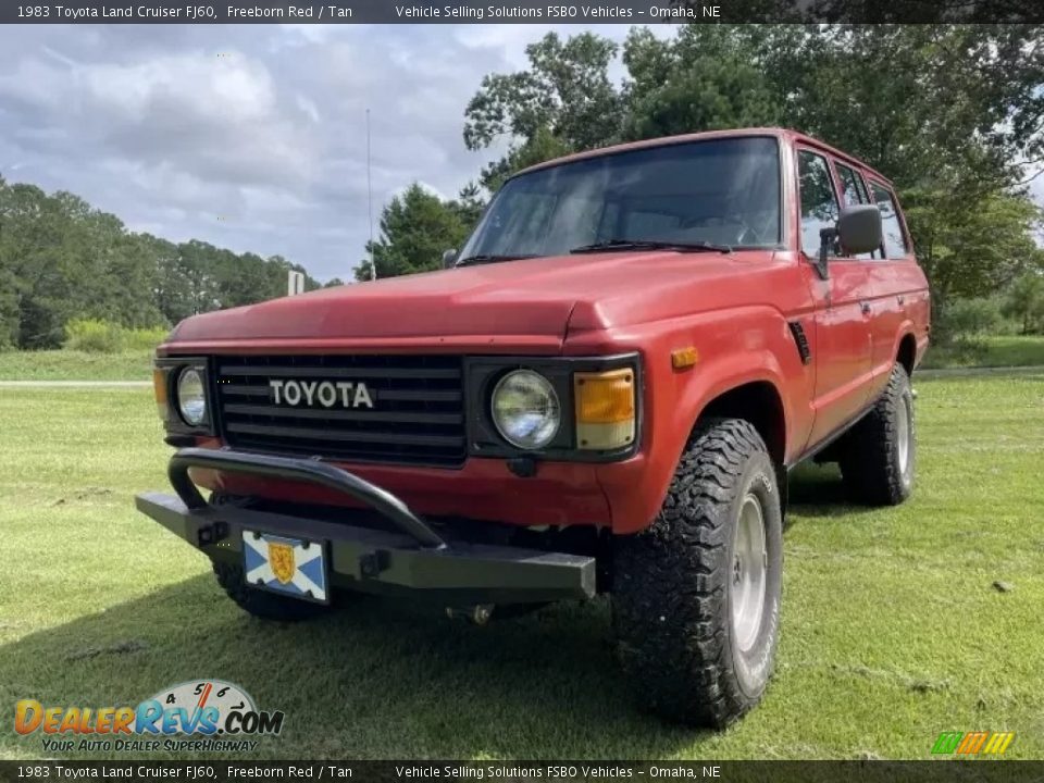 1983 Toyota Land Cruiser FJ60 Freeborn Red / Tan Photo #28