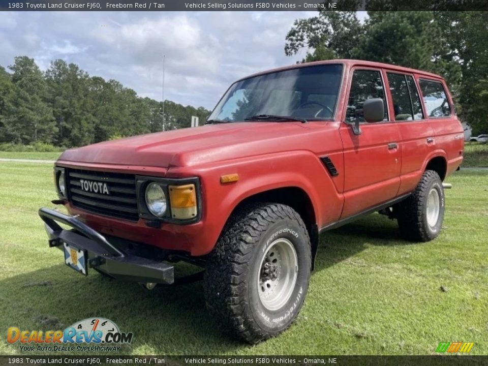 Freeborn Red 1983 Toyota Land Cruiser FJ60 Photo #29