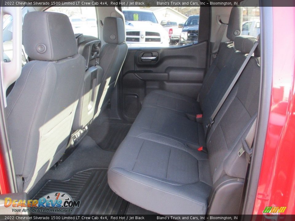 2022 Chevrolet Silverado 1500 Limited LT Crew Cab 4x4 Red Hot / Jet Black Photo #9