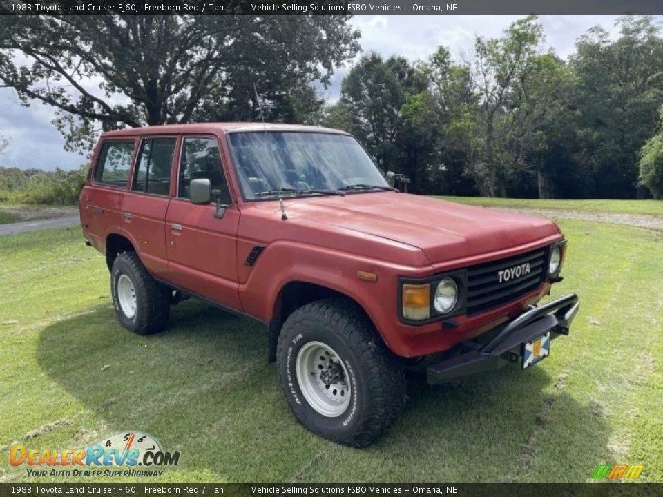 Freeborn Red 1983 Toyota Land Cruiser FJ60 Photo #35