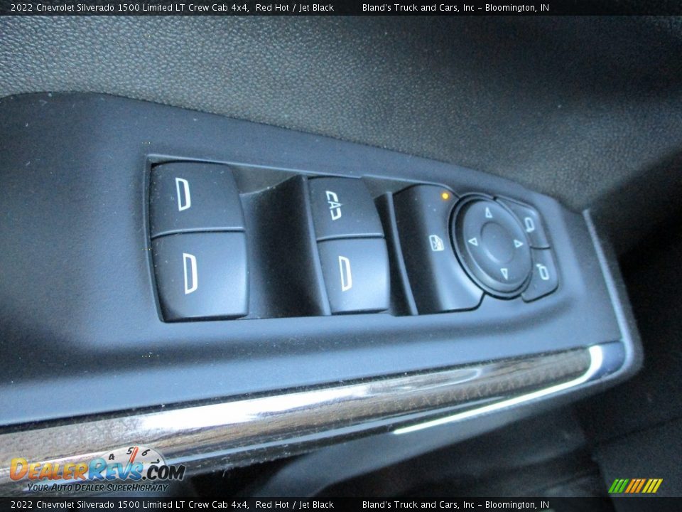 2022 Chevrolet Silverado 1500 Limited LT Crew Cab 4x4 Red Hot / Jet Black Photo #11