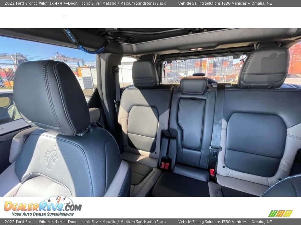 Rear Seat of 2022 Ford Bronco Wildtrak 4x4 4-Door Photo #5